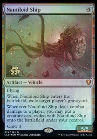 Nautiloid Ship [Commander Legends: Battle for Baldur's Gate Prerelease Promos] MTG Single Magic: The Gathering  | Multizone: Comics And Games