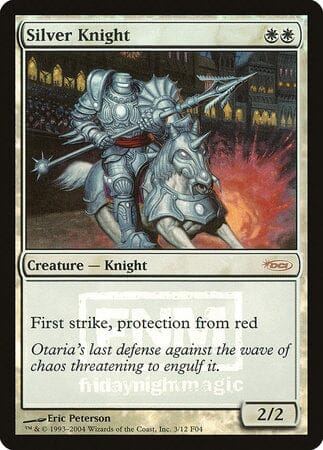 Silver Knight [Friday Night Magic 2004] MTG Single Magic: The Gathering  | Multizone: Comics And Games