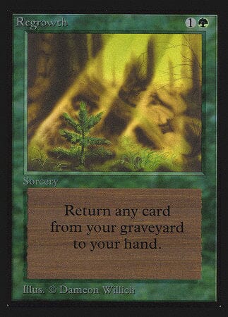 Regrowth (IE) [Intl. Collectors’ Edition] MTG Single Magic: The Gathering  | Multizone: Comics And Games