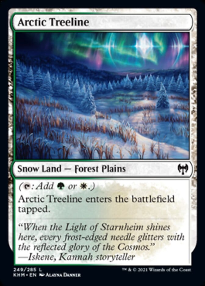 Arctic Treeline [Kaldheim] MTG Single Magic: The Gathering  | Multizone: Comics And Games
