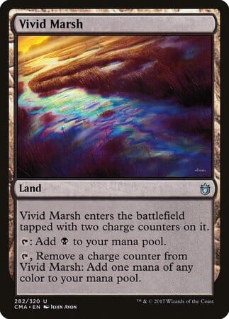 Vivid Marsh [Commander Anthology] MTG Single Magic: The Gathering  | Multizone: Comics And Games