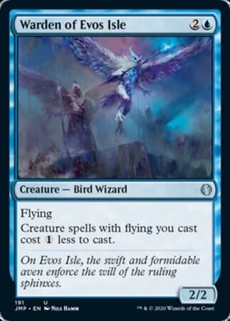 Warden of Evos Isle [Jumpstart] MTG Single Magic: The Gathering  | Multizone: Comics And Games
