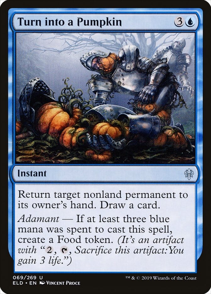 Turn into a Pumpkin [Throne of Eldraine] MTG Single Magic: The Gathering  | Multizone: Comics And Games