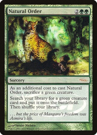 Natural Order [Judge Gift Cards 2010] MTG Single Magic: The Gathering  | Multizone: Comics And Games