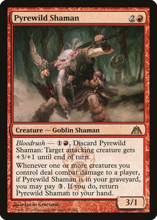 Pyrewild Shaman [Dragon's Maze] MTG Single Magic: The Gathering  | Multizone: Comics And Games