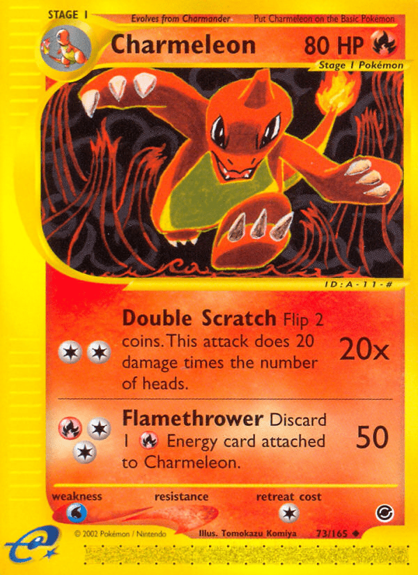 Charmeleon (73/165) [Expedition: Base Set] Pokemon Single Pokémon  | Multizone: Comics And Games