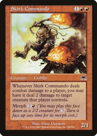 Skirk Commando [Onslaught] MTG Single Magic: The Gathering  | Multizone: Comics And Games