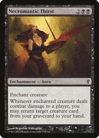Necromantic Thirst [Conspiracy] MTG Single Magic: The Gathering  | Multizone: Comics And Games