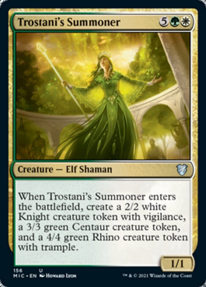 Trostani's Summoner [Innistrad: Midnight Hunt Commander] MTG Single Magic: The Gathering  | Multizone: Comics And Games
