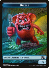 Beeble // Dragon Double-sided Token [Unsanctioned Tokens] MTG Single Magic: The Gathering  | Multizone: Comics And Games