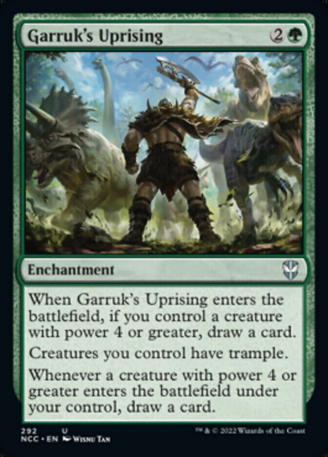 Garruk's Uprising [Streets of New Capenna Commander] MTG Single Magic: The Gathering  | Multizone: Comics And Games