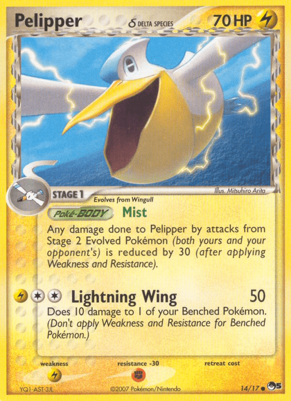 Pelipper (14/17) (Delta Species) [POP Series 5] Pokemon Single Pokémon  | Multizone: Comics And Games