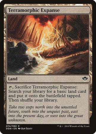 Terramorphic Expanse [Duel Decks: Speed vs. Cunning] MTG Single Magic: The Gathering  | Multizone: Comics And Games