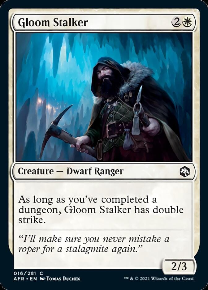 Gloom Stalker [Dungeons & Dragons: Adventures in the Forgotten Realms] MTG Single Magic: The Gathering  | Multizone: Comics And Games