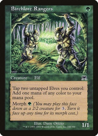 Birchlore Rangers [Onslaught] MTG Single Magic: The Gathering  | Multizone: Comics And Games