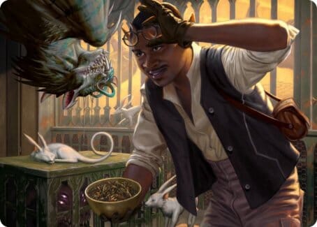 Bennie Bracks, Zoologist Art Card [Streets of New Capenna Art Series] MTG Single Magic: The Gathering  | Multizone: Comics And Games