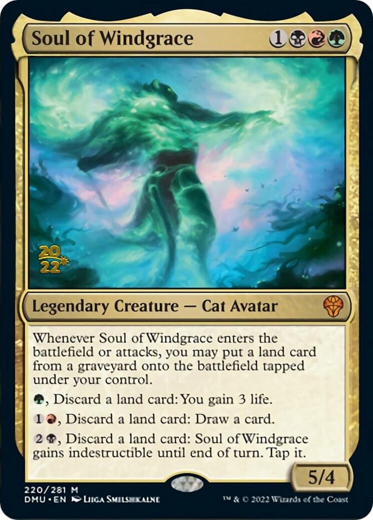 Soul of Windgrace [Dominaria United Prerelease Promos] MTG Single Magic: The Gathering  | Multizone: Comics And Games