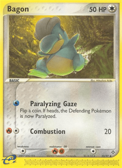 Bagon (23/97) [EX: Dragon] Pokemon Single Pokémon  | Multizone: Comics And Games