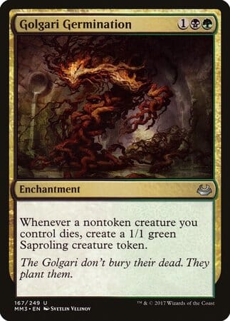 Golgari Germination [Modern Masters 2017] MTG Single Magic: The Gathering  | Multizone: Comics And Games