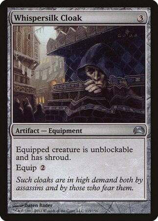 Whispersilk Cloak [Planechase 2012] MTG Single Magic: The Gathering  | Multizone: Comics And Games
