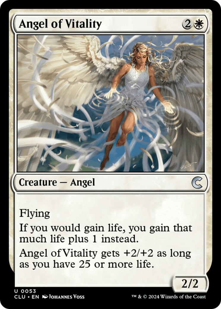 Angel of Vitality [Ravnica: Clue Edition] MTG Single Magic: The Gathering  | Multizone: Comics And Games