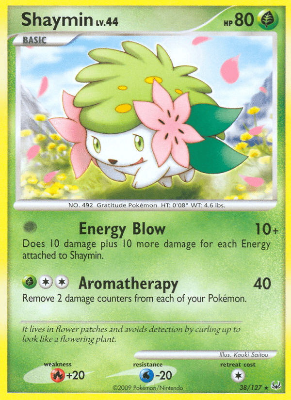 Shaymin (38/127) [Platinum: Base Set] Pokemon Single Pokémon  | Multizone: Comics And Games