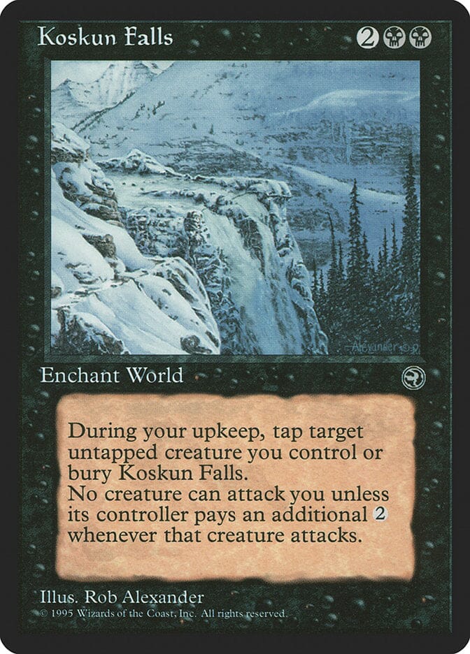 Koskun Falls [Homelands] MTG Single Magic: The Gathering  | Multizone: Comics And Games