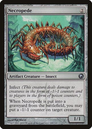 Necropede [Scars of Mirrodin] MTG Single Magic: The Gathering  | Multizone: Comics And Games