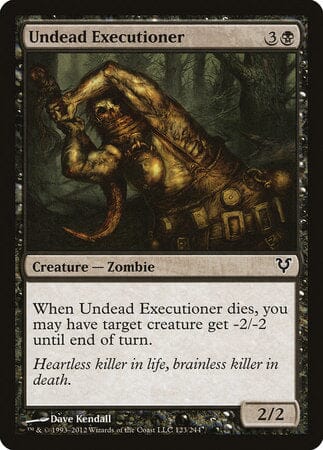 Undead Executioner [Avacyn Restored] MTG Single Magic: The Gathering  | Multizone: Comics And Games