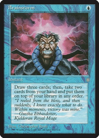 Brainstorm [Ice Age] MTG Single Magic: The Gathering  | Multizone: Comics And Games