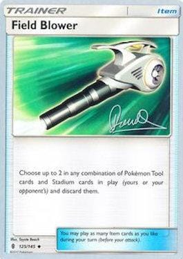Field Blower (125/145) (Infinite Force - Diego Cassiraga) [World Championships 2017] Pokemon Single Pokémon  | Multizone: Comics And Games