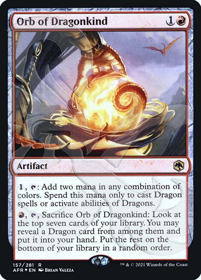 Orb of Dragonkind (Ampersand Promo) [Dungeons & Dragons: Adventures in the Forgotten Realms Promos] MTG Single Magic: The Gathering  | Multizone: Comics And Games