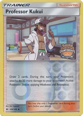 Professor Kukui (128/149) (Regional Championship Promo) [Sun & Moon: Base Set] Pokemon Single Pokémon  | Multizone: Comics And Games