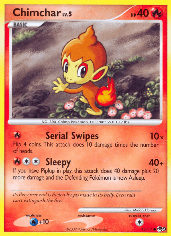 Chimchar (13/17) [POP Series 9] Pokemon Single Pokémon  | Multizone: Comics And Games