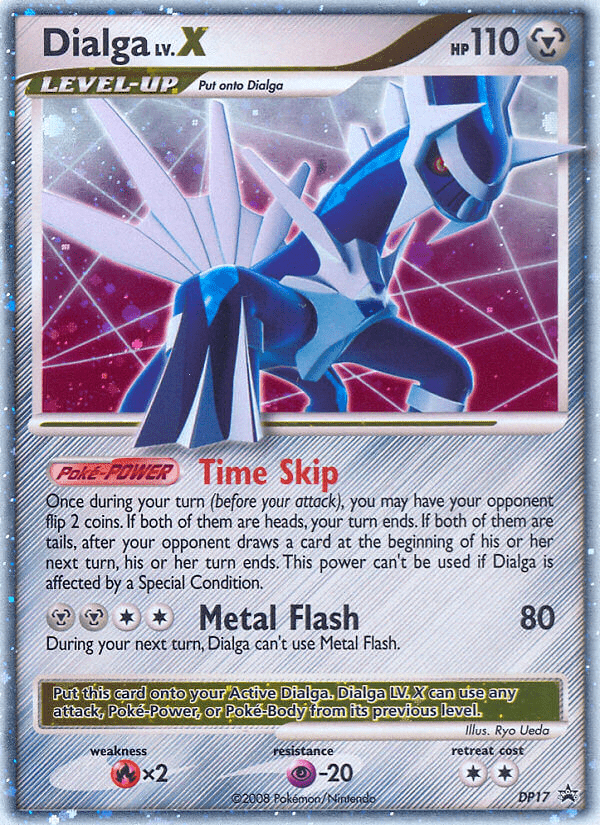 Dialga LV.X (DP17) [Diamond & Pearl: Black Star Promos] Pokemon Single Pokémon  | Multizone: Comics And Games