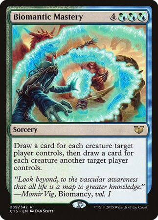 Biomantic Mastery [Commander 2015] MTG Single Magic: The Gathering  | Multizone: Comics And Games