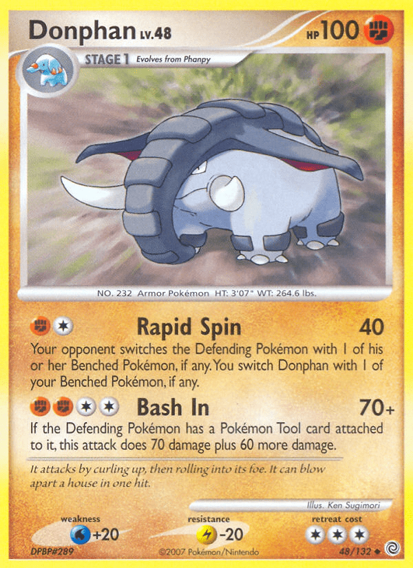 Donphan (48/132) [Diamond & Pearl: Secret Wonders] Pokemon Single Pokémon  | Multizone: Comics And Games
