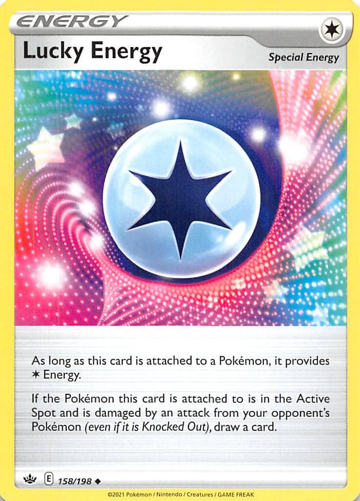 Lucky Energy (158/198) [Sword & Shield: Chilling Reign] Pokemon Single Pokémon  | Multizone: Comics And Games