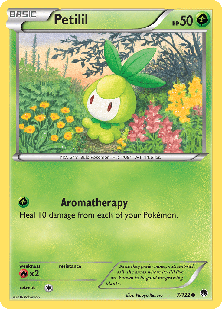 Petilil (7/122) [XY: BREAKpoint] Pokemon Single Pokémon  | Multizone: Comics And Games