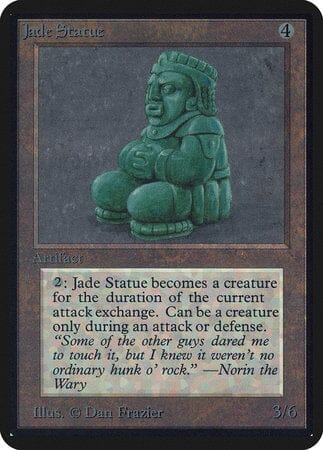 Jade Statue [Limited Edition Alpha] MTG Single Magic: The Gathering  | Multizone: Comics And Games