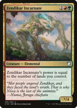 Zendikar Incarnate [Commander 2018] MTG Single Magic: The Gathering  | Multizone: Comics And Games