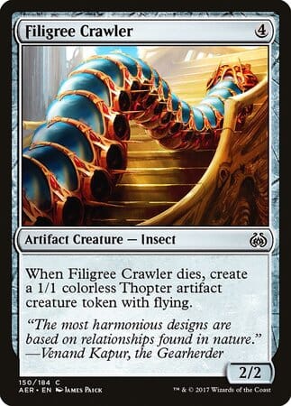 Filigree Crawler [Aether Revolt] MTG Single Magic: The Gathering  | Multizone: Comics And Games