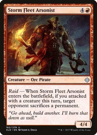 Storm Fleet Arsonist [Ixalan] MTG Single Magic: The Gathering  | Multizone: Comics And Games