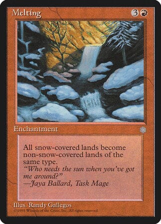 Melting [Ice Age] MTG Single Magic: The Gathering  | Multizone: Comics And Games