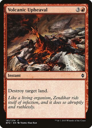 Volcanic Upheaval [Battle for Zendikar] MTG Single Magic: The Gathering  | Multizone: Comics And Games