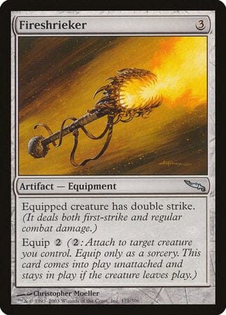 Fireshrieker [Mirrodin] MTG Single Magic: The Gathering  | Multizone: Comics And Games