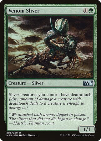 Venom Sliver [Magic 2015] MTG Single Magic: The Gathering  | Multizone: Comics And Games