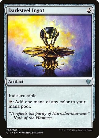 Darksteel Ingot [Commander 2017] MTG Single Magic: The Gathering  | Multizone: Comics And Games