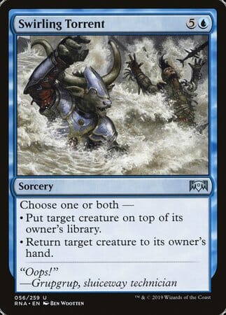 Swirling Torrent [Ravnica Allegiance] MTG Single Magic: The Gathering  | Multizone: Comics And Games