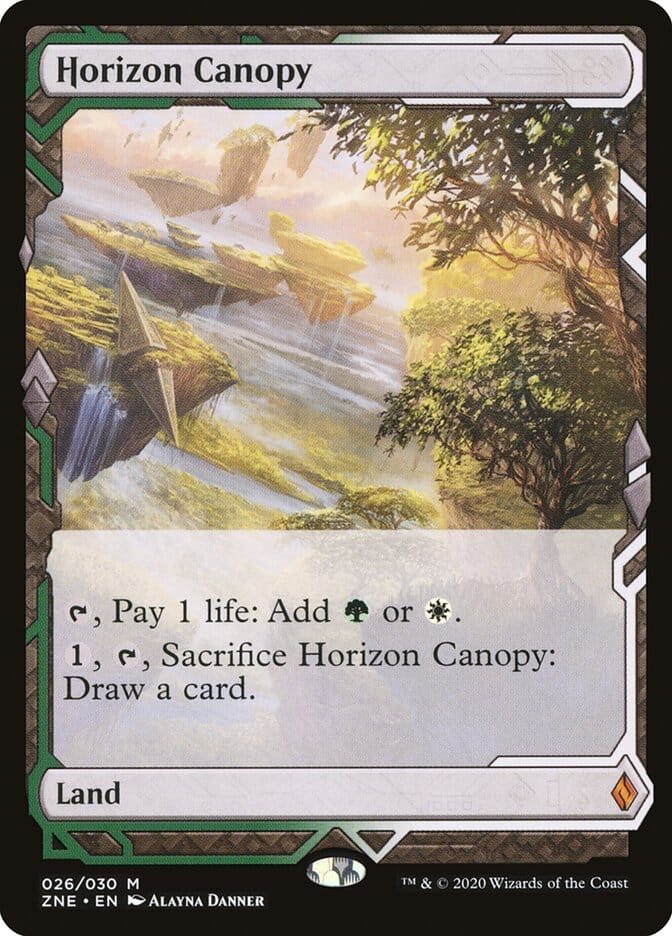 Horizon Canopy [Zendikar Rising Expeditions] MTG Single Magic: The Gathering  | Multizone: Comics And Games